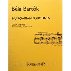 BARTOK - Hungarian Folktunes for Violin & Piano