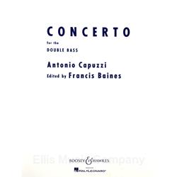 CAPUZZI - Concerto in F Major for the Double Bass with piano accompaniment