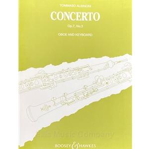 ALBINONI - Oboe Concerto, Op. 7, No. 3 with Piano Accompaniment