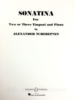 TCHEREPNIN - Sonatina for Two or Three Timpani & Piano