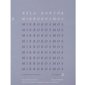 BARTOK - Mikrokosmos Volume 2 (Universal Edition)