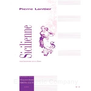 LANTIER - Sicilienne for Alto (or Baritone) Saxophone and Piano