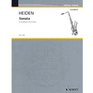 HEIDEN - Sonata for Alto Saxophone and Piano