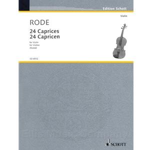 RODE - 24 Caprice Etudes for Violin