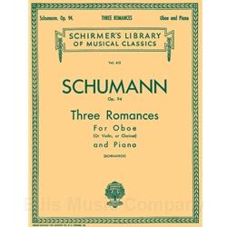 SCHUMANN - Three Romances, Op. 94 (for Clarinet in A)