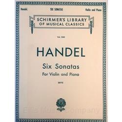 HANDEL - Six Sonatas for Violin & Piano (Sonatas 1-6)