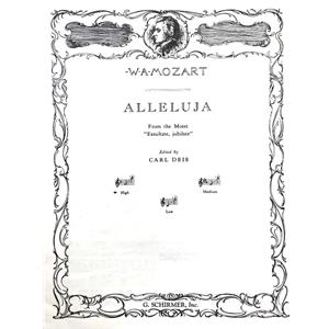 MOZART - Alleluia (from Exsultate, jubilate)