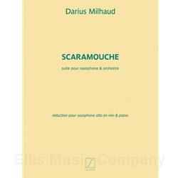 MILHAUD - Scaramouche for Alto Saxophone and Piano