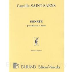 SAINT-SAENS - Sonata, Op. 168 for Bassoon and Piano