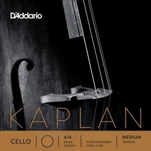Kaplan Cello Single A String, 4/4 Scale, Medium Tension