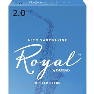 Royal Alto Saxophone Reeds #2 (10pk)
