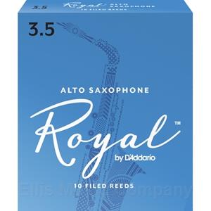 Royal Alto Saxophone Reeds #3.5 (10pk)
