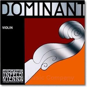Dominant Violin E String, 4/4 (Chrome steel, Loop end)