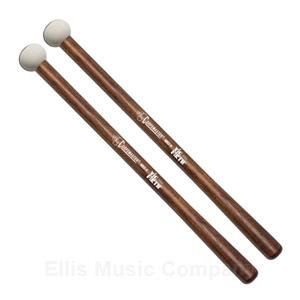 Vic Firth Corpsmaster MB0H Hard Marching Bass Drum Mallets, Extra Small