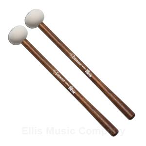 Vic Firth Corpsmaster MB3H Hard Marching Bass Drum Mallets, Large