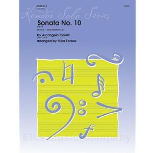 CORELLI - Sonata in F Major, Op. 5, No. 10 for Horn (originally for violin) with piano accompaniment