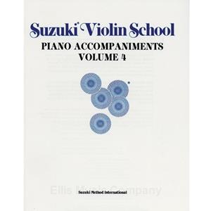 Piano Accompaniment for Suzuki Violin School Volume 4 (Original Edition)