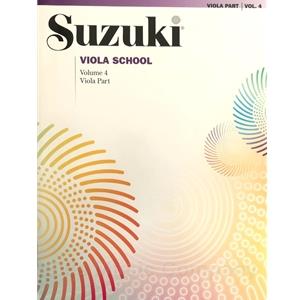Suzuki Viola School - Volume 4 Viola Part (Original Edition)