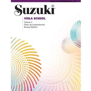 Piano Accompaniment for Suzuki Viola School Volume 4
