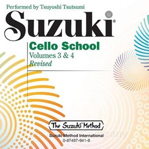 Suzuki Cello School CD Recording - Volumes 3 & 4