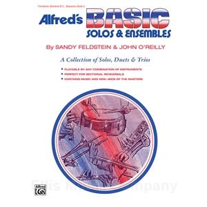 Alfred's Basic Solos and Ensembles, Book 2 for Trombone, Baritone B.C., or Bassoon