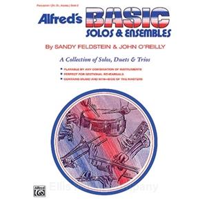 Alfred's Basic Solos and Ensembles, Book 2 [Percussion, Snare Drum, Bass Drum, & Accessories]
