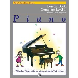 Alfred's Basic Piano Course: Lesson Book Complete Level 1 (1A/1B)