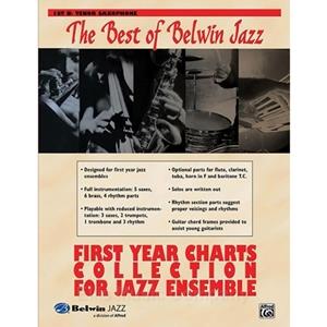 Best of Belwin Jazz: First Year Charts Collection for Jazz Ensemble - 1st Bb Tenor Saxophone