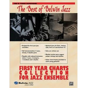 Best of Belwin Jazz: First Year Charts Collection for Jazz Ensemble - 2nd Bb Tenor Saxophone