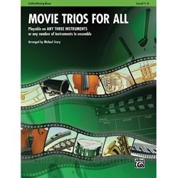 Movie Trios for All - Cello or Bass