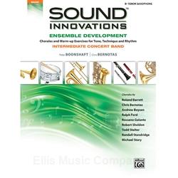 Sound Innovations Intermediate Concert Band Ensemble Development - Tenor Saxophone