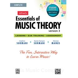 Essentials of Music Theory Software Complete Student Version CD-ROM