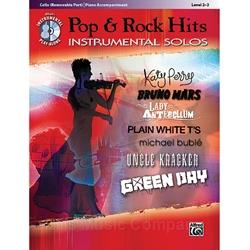Pop & Rock Hits Instrumental Solos for Cello