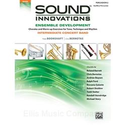 Sound Innovations Intermediate Concert Band Ensemble Development - Percussion 2 (Auxiliary Perc.)
