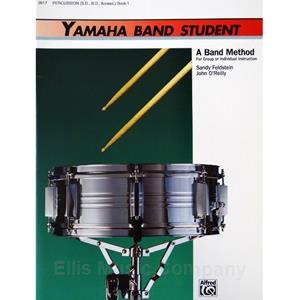 Yamaha Band Student - Snare Drum, Bass Drum & Accessories, Book 1