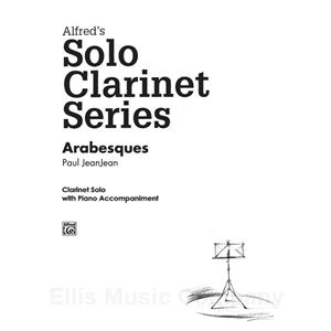 JEANJEAN - Arabesques for Clarinet