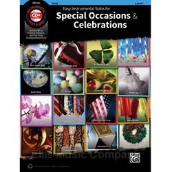 Special Occasions and Celebrations Easy Solos for Viola