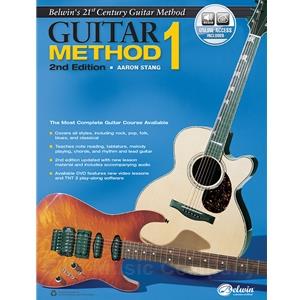 Belwin's 21st Century Guitar Method, Book 1 by Aaron Stang (2nd Edition) - includes online audio