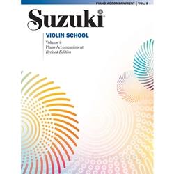 Piano Accompaniment for Suzuki Violin School Volume 8 (Revised)