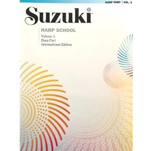 Suzuki Harp School - Volume 5 Harp Part (International Edition)