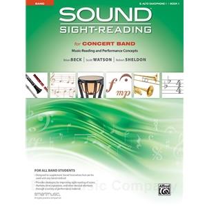 Sound Sight-Reading for Concert Band (Book 1) - Alto Saxophone 1