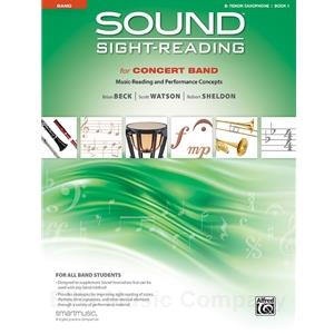 Sound Sight-Reading for Concert Band (Book 1) - Tenor Saxophone