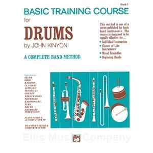 John Kinyon's Basic Training Course for Drums, Book 1