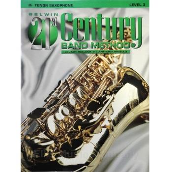 Belwin 21st Century Band Method - Tenor Saxophone, Level 3