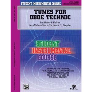 Student Instrumental Course: Tunes for Oboe Technic, Level 3 (Advanced Intermediate)