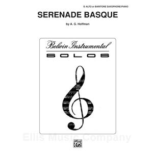 HOFFMAN - Serenade Basque for Alto or Baritone Saxophone and Piano