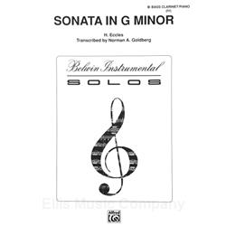 ECCLES - Sonata in G Minor for Bass Clarinet & Piano
