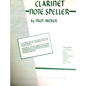 Note Speller for Clarinet