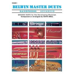 Belwin Master Duets for Saxophone, Advanced Volume 1