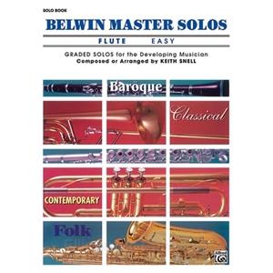 Belwin Master Solos for Flute, Volume 1 Easy